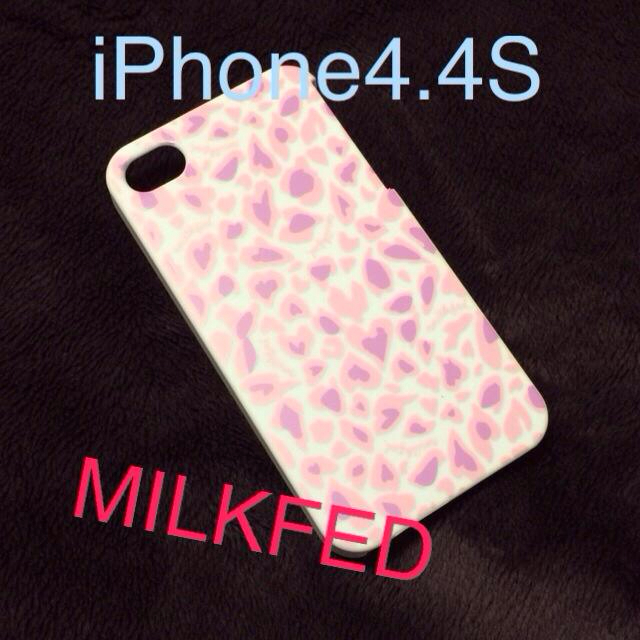 MILKFED.(ミルクフェド)のMILKFED＊iPhone4.4s スマホ/家電/カメラのスマホアクセサリー(モバイルケース/カバー)の商品写真