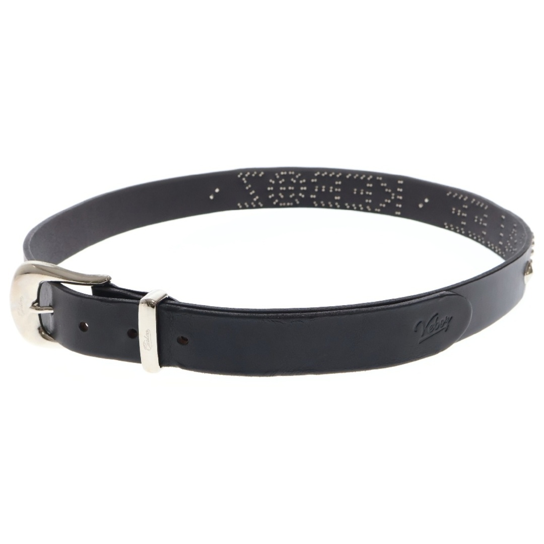 CALEE キャリー ×KEBOZ STUDS LEATHER BELT ケボズ スタッズロゴ CALEE キャリー ×KEBOZ STUDS LEATHER BELT ケボズ スタッズロゴ