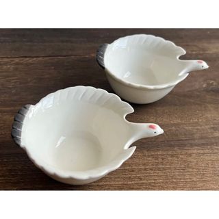 【新品】鶴の器(2つ)