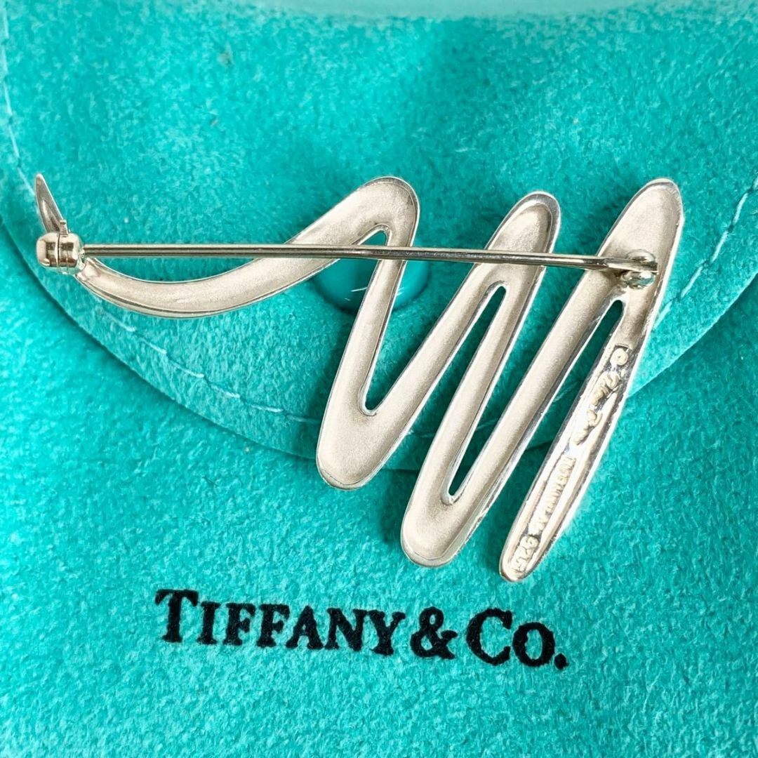 Tiffany & Co. - TIFFANY&Co. ティファニー スクリブル ブローチ Tiffany & Co. - TIFFANY&Co. ティファニー スクリブル ブローチ