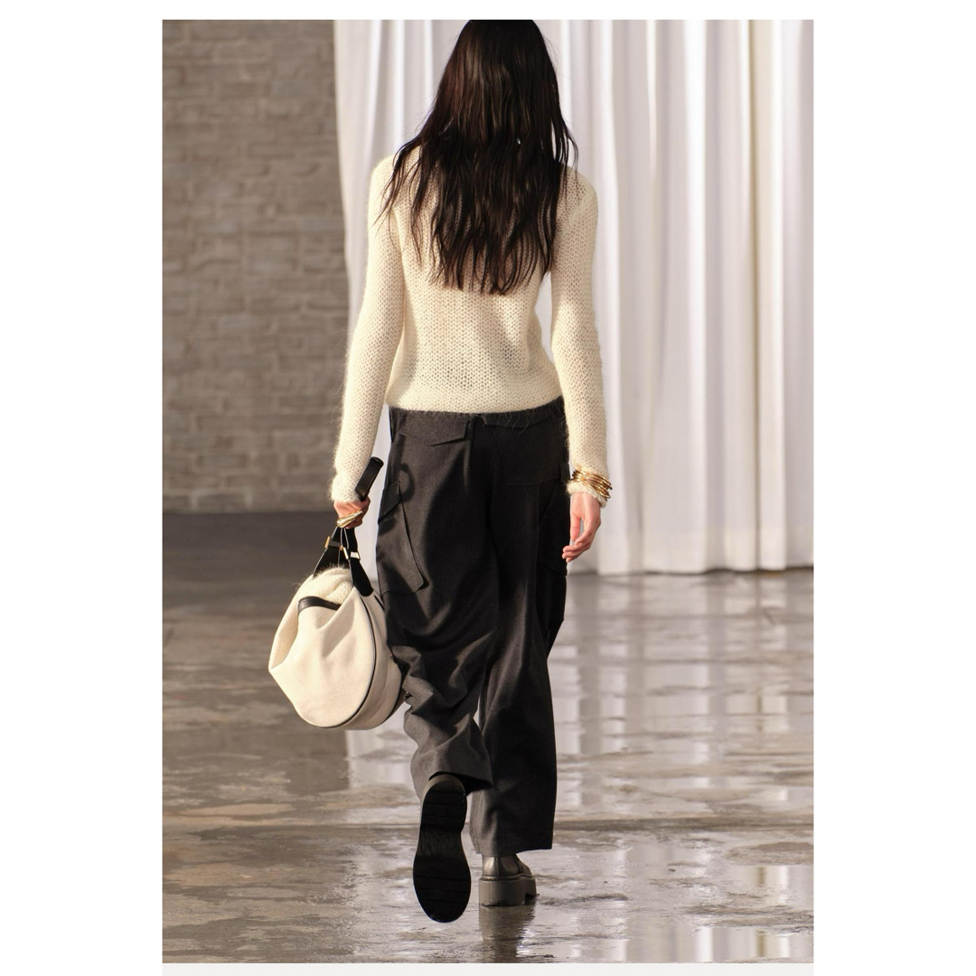 ZARA - ZARA ザラ ZW コレクション ウールブレンド カーゴパンツ ZARA - ZARA ザラ ZW コレクション ウールブレンド カーゴパンツ