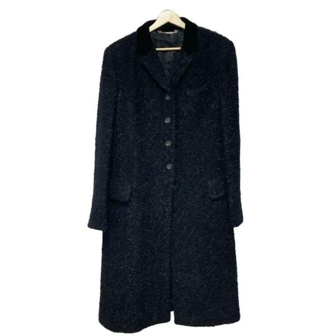 GUCCI(グッチ) コート サイズ44 L レディース - 黒 長袖/冬 GUCCI(グッチ) コート サイズ44 L レディース - 黒 長袖/冬