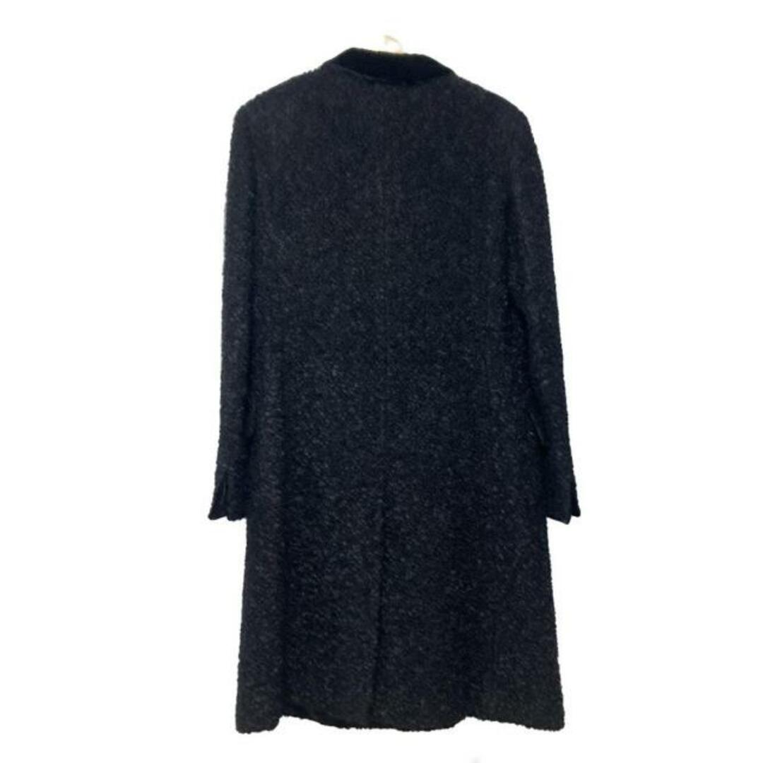 GUCCI(グッチ) コート サイズ44 L レディース - 黒 長袖/冬 GUCCI(グッチ) コート サイズ44 L レディース - 黒 長袖/冬