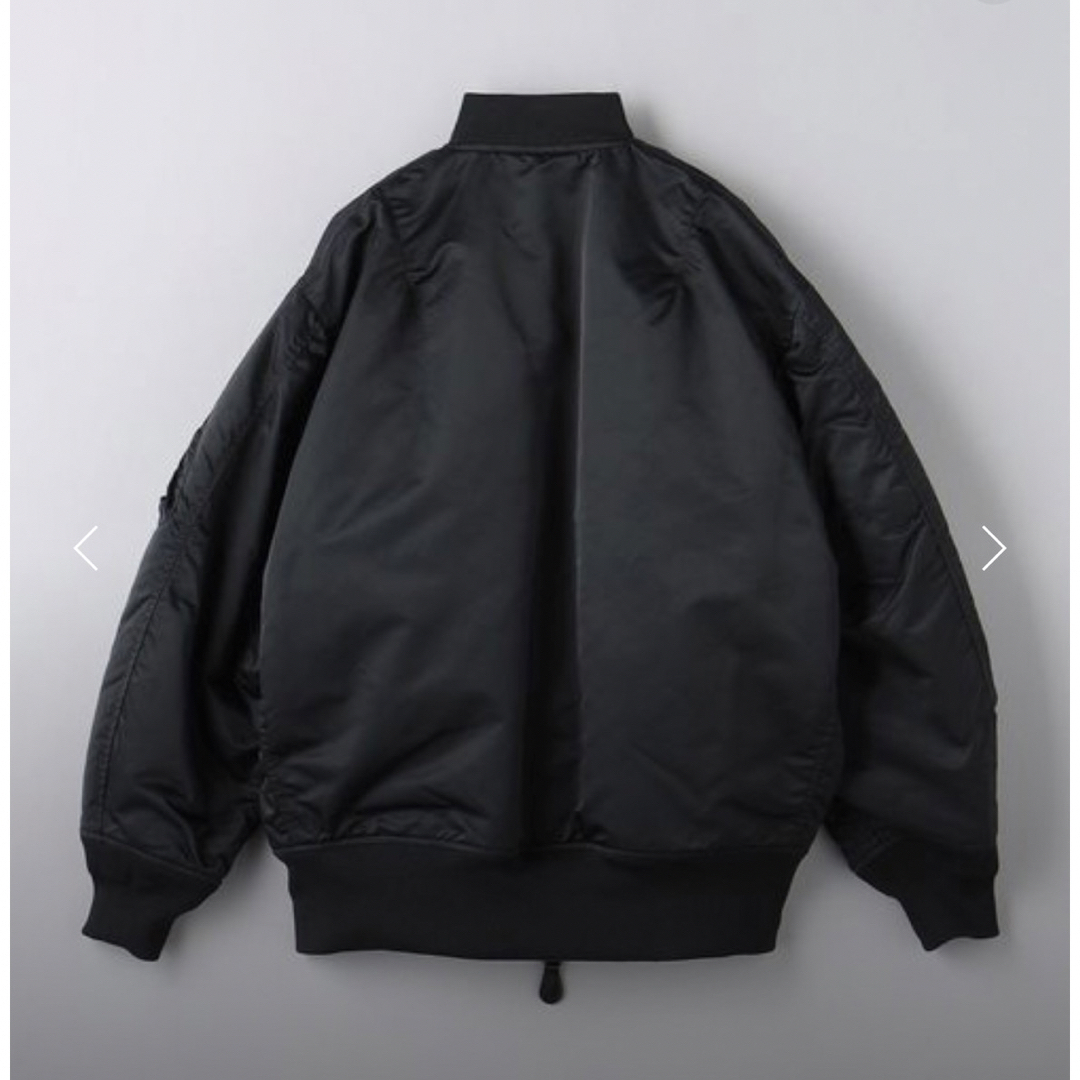 HYKE - 新品完売!24AWハイクHYKE MA-1ジャケット黒3サイズの HYKE - 新品完売!24AWハイクHYKE MA-1ジャケット黒3サイズの
