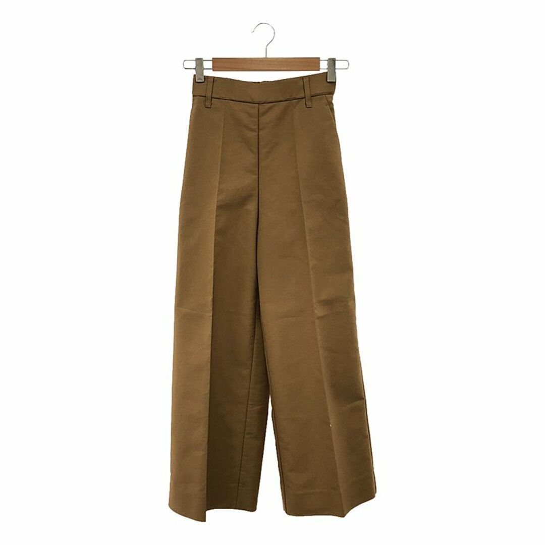 yori】新品 ギャババギーワイドパンツ【2024AW】 キャメル 36 yori】新品 ギャババギーワイドパンツ【2024AW】 キャメル 36