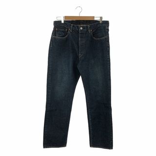 A.PRESSE / アプレッセ | 2022AW | Washed Denim Pants / セルビッチ 濃紺 デニムパンツ | 34/30 | インディゴ | メンズ(その他)