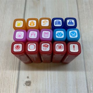 パイロット　フリクションスタンプ15個セット！(印鑑/スタンプ/朱肉)