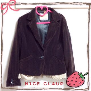 ナイスクラップ(NICE CLAUP)の大幅値下げ♪ナイスクラップジャケット(テーラードジャケット)