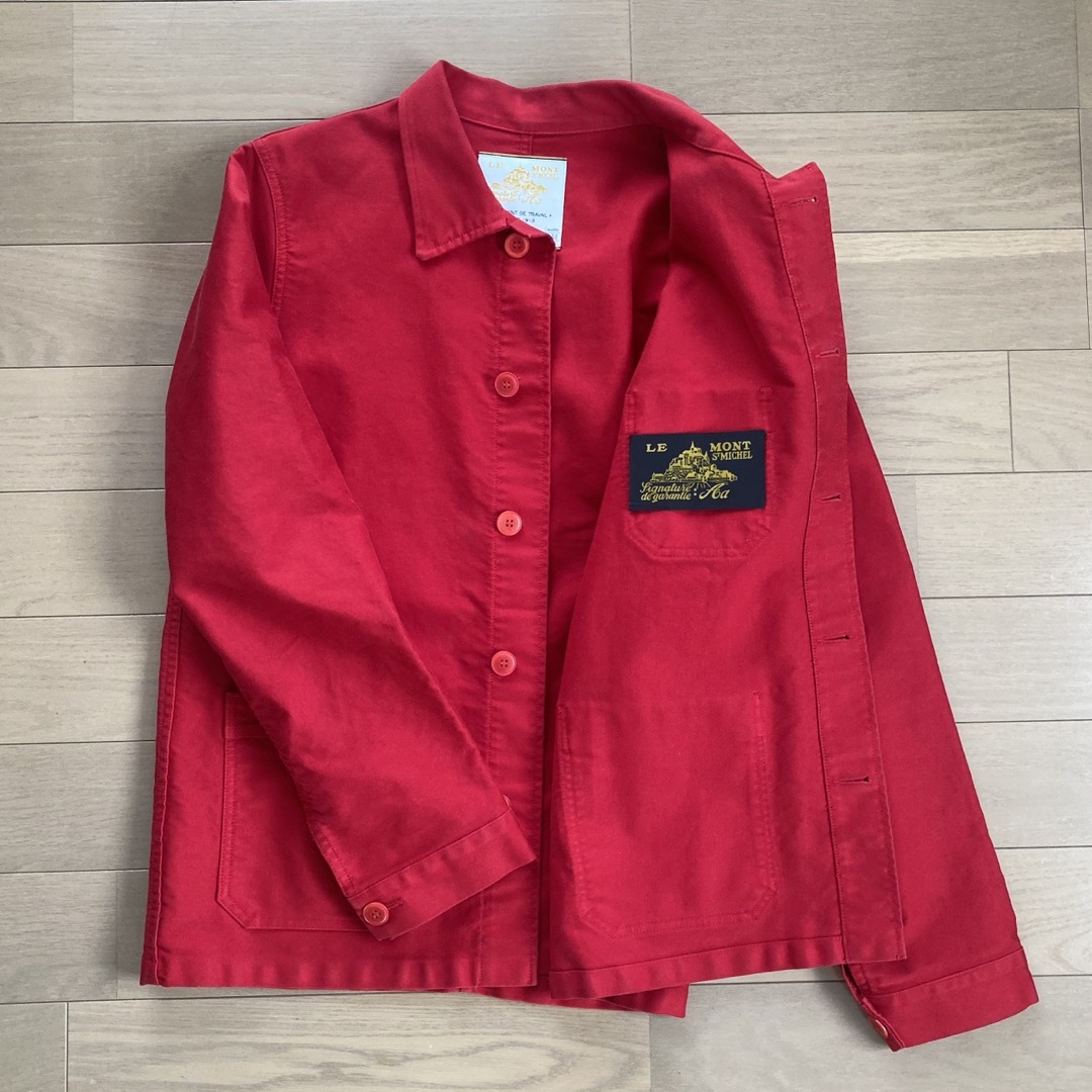 ANATOMICA - LE MONT ST MICHEL 赤 カバーオール サイズ44の通販 ANATOMICA - LE MONT ST MICHEL 赤 カバーオール サイズ44の通販