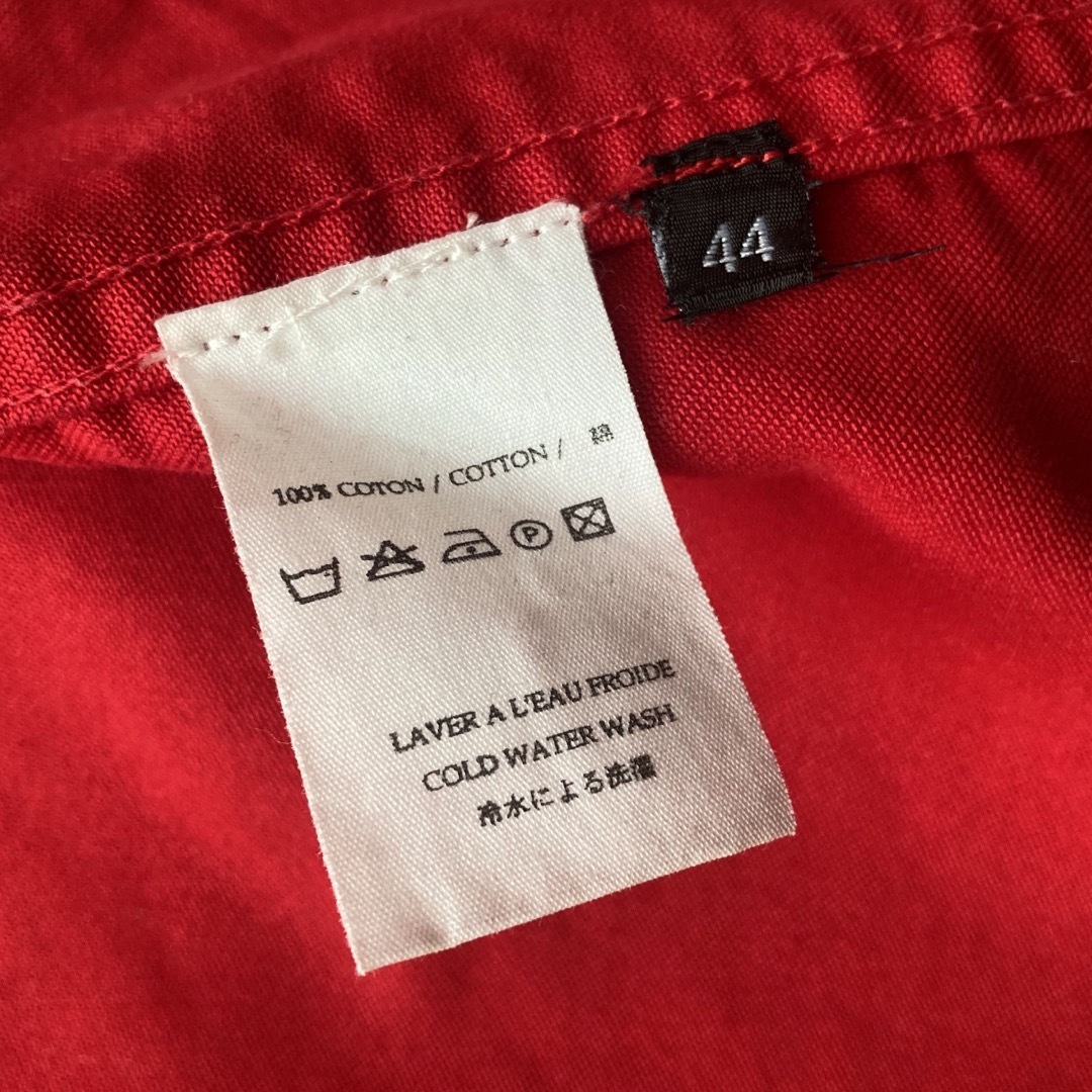 ANATOMICA - LE MONT ST MICHEL 赤 カバーオール サイズ44の通販 ANATOMICA - LE MONT ST MICHEL 赤 カバーオール サイズ44の通販