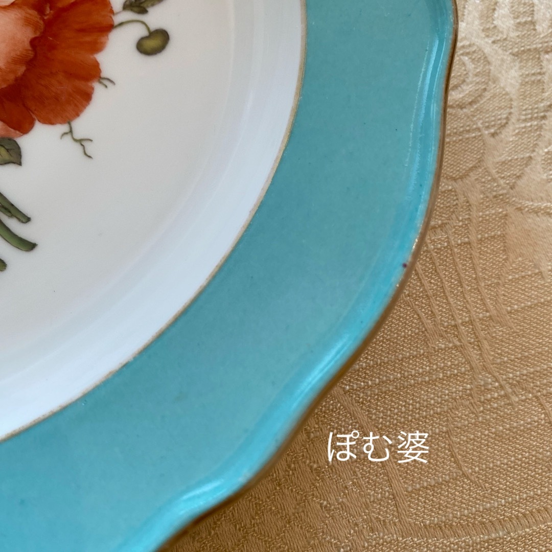 古マイセン】マルコリーニの花/色彩に深みと陰影のある花の 古マイセン】マルコリーニの花/色彩に深みと陰影のある花の