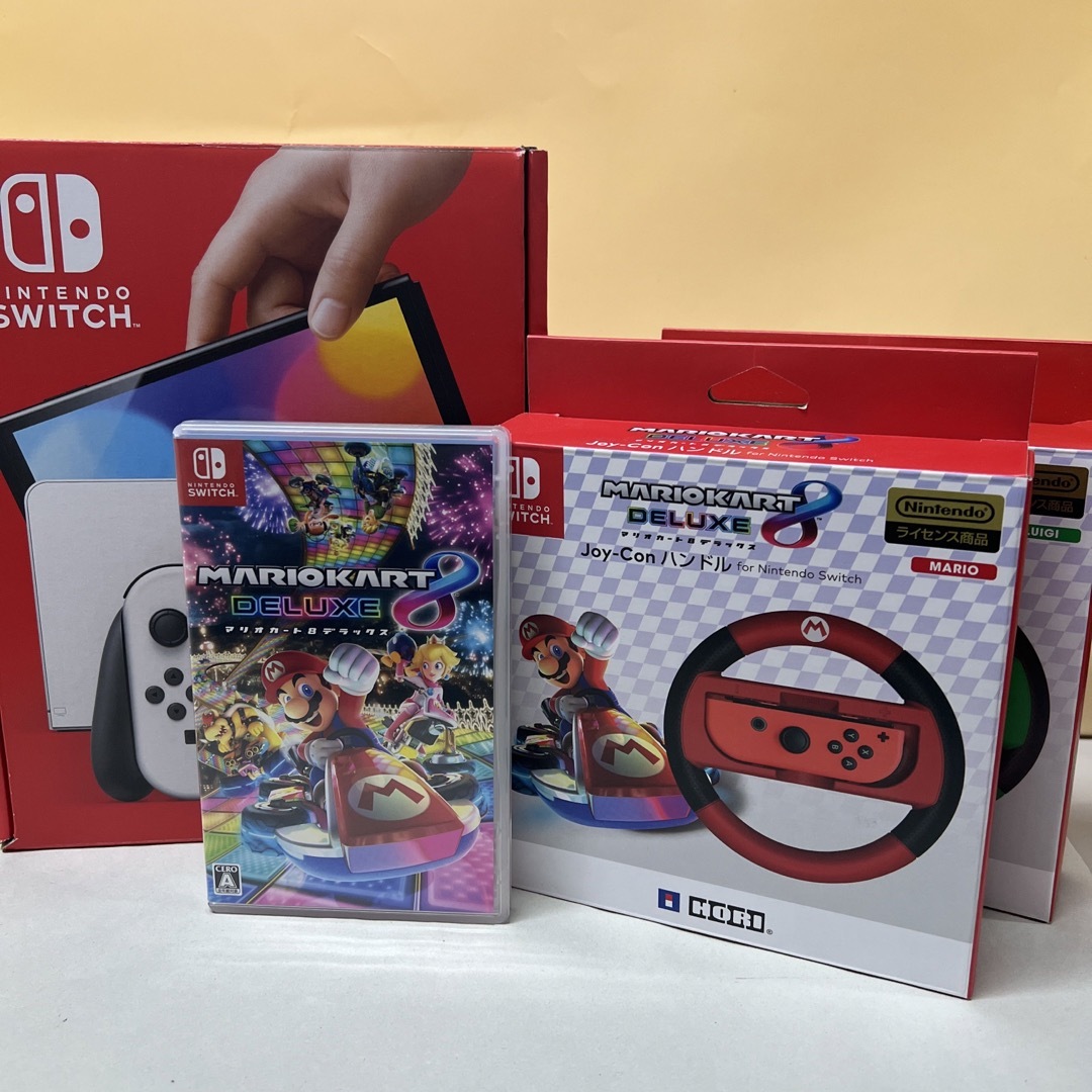 Nintendo Switch 有機ELモデル + マリオカートセット ゲーム Nintendo Switch 有機ELモデル + マリオカートセット ゲーム