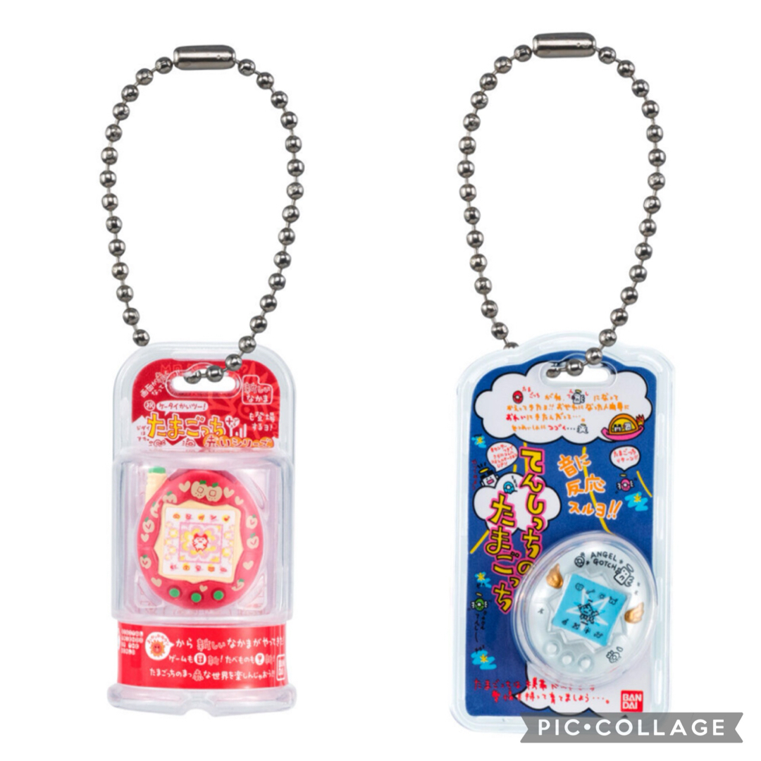 たまごっち おかしなたまごボーロっち パッケージチャーム 2点セット エンタメ/ホビーのフィギュア(その他)の商品写真