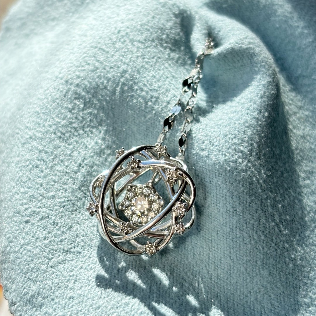BLOOM ダイヤモンド0.46ct プラチナ ネックレス BLOOM ダイヤモンド0.46ct プラチナ ネックレス