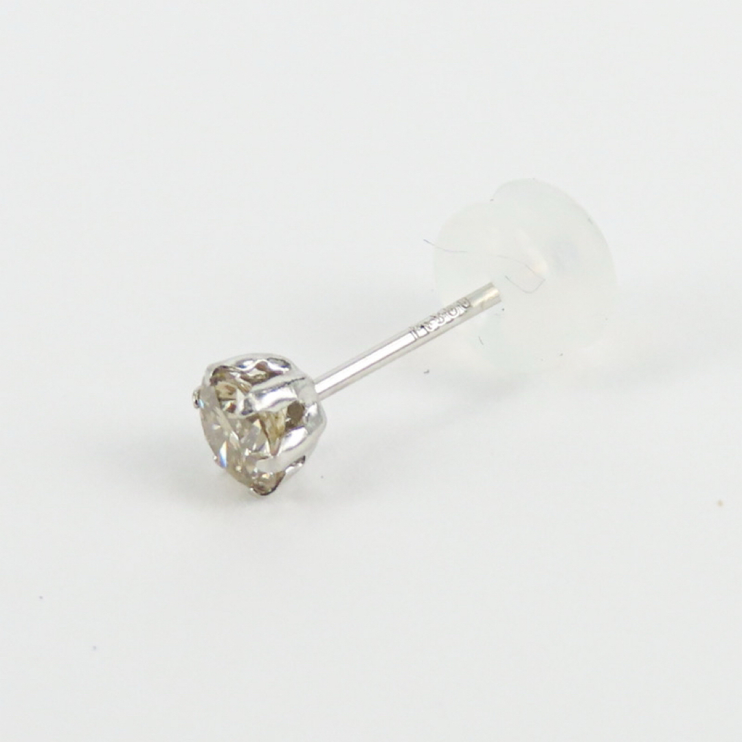Pt900 天然ダイヤモンド0.2ct片耳ピアス 新品 お買い得 Pt900 天然ダイヤモンド0.2ct片耳ピアス 新品 お買い得