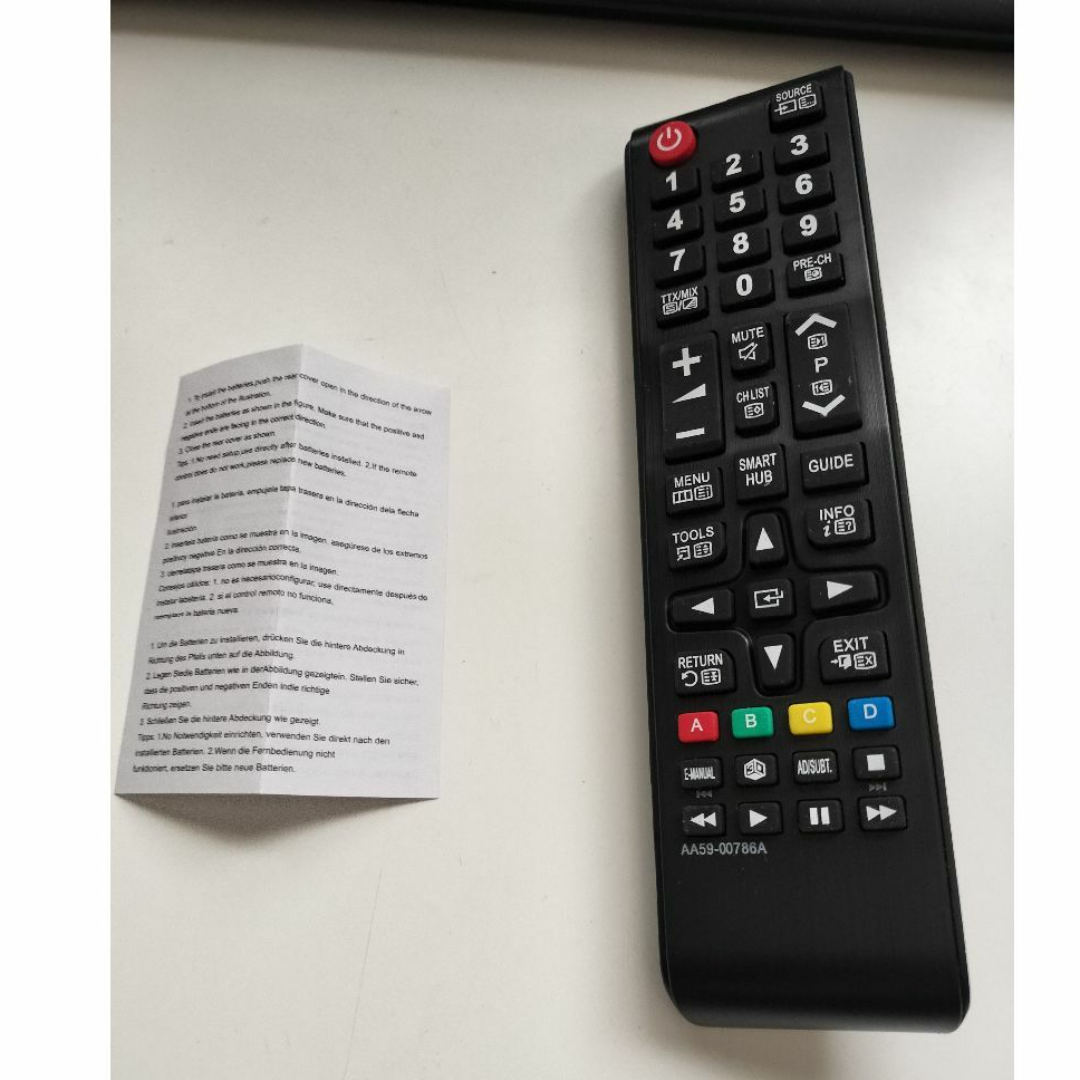 SAMSUNG(サムスン)の♪♪ユニバーサル音声検索赤外線リモコン(AA59-00786A)♪♪ スマホ/家電/カメラのテレビ/映像機器(テレビ)の商品写真
