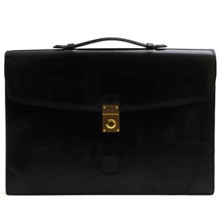 LOEWE - LOWEVE ロエベ レザー ブリーフケース クラッチバッグ LOEWE - LOWEVE ロエベ レザー ブリーフケース クラッチバッグ