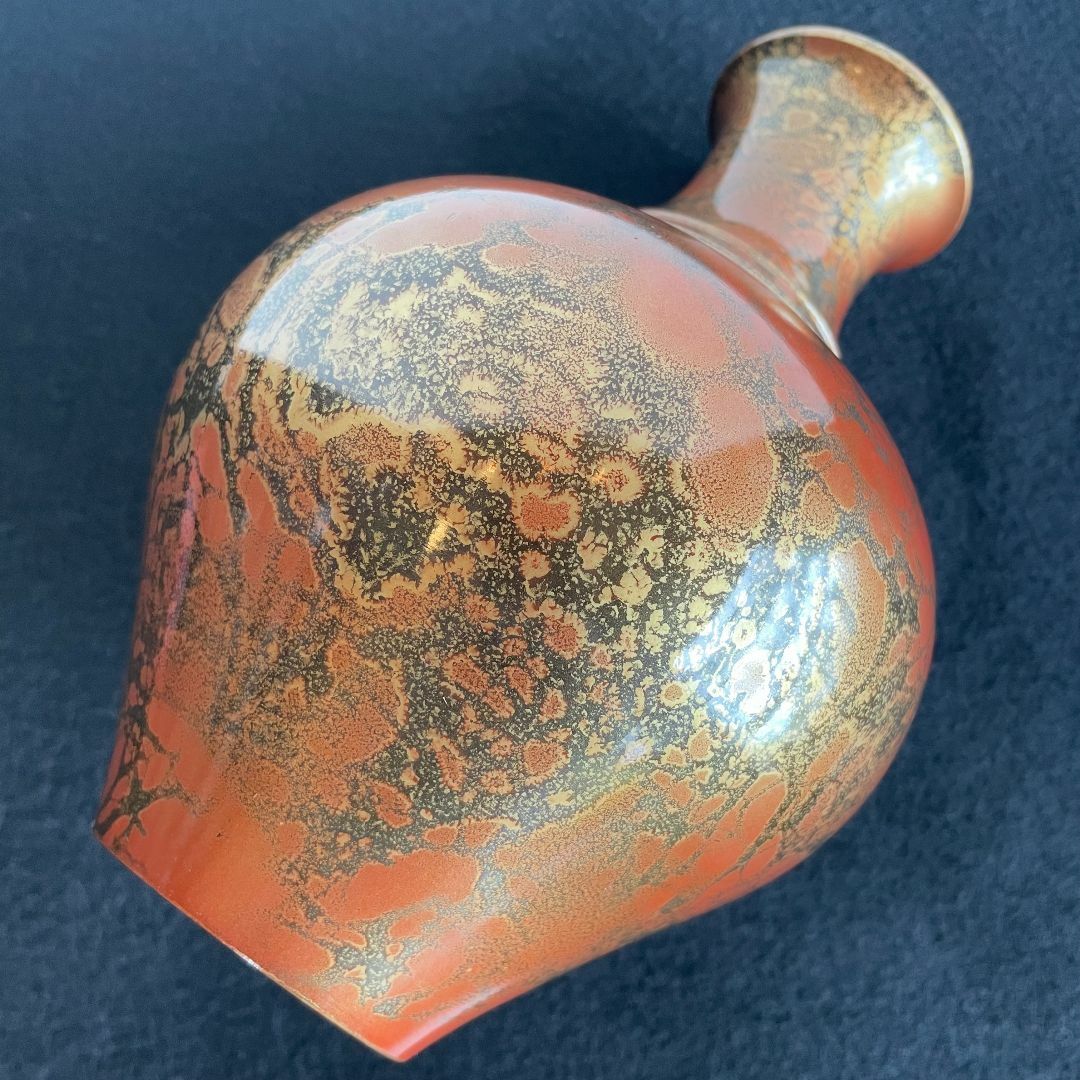 花瓶 獅子舞 芸術 レア 珍しい 正月 陶器 高級 名品 骨董品