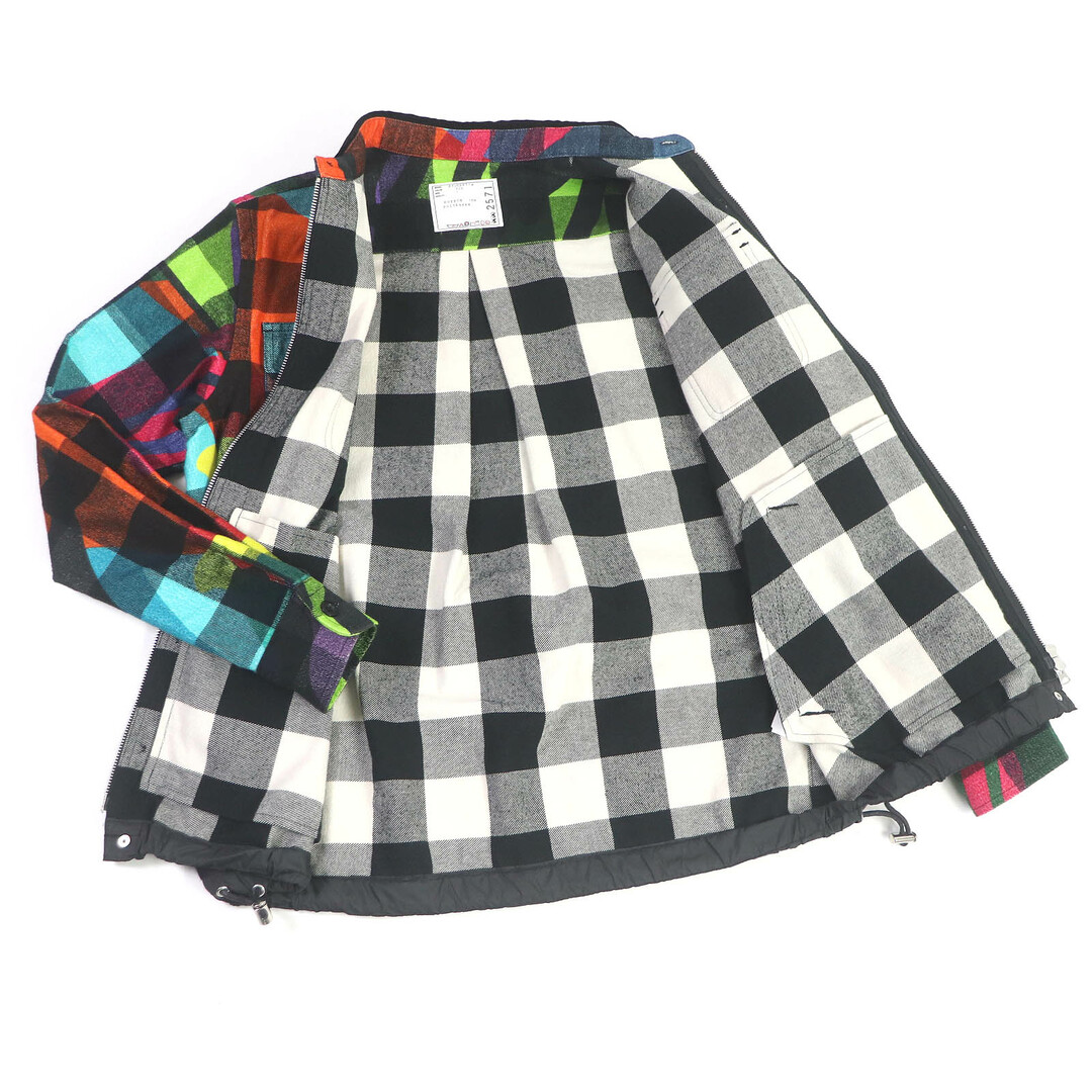 sacai - 極美品□Sacai サカイ KAWS カウズ 21AW 21-0257M Plaid sacai - 極美品□Sacai サカイ KAWS カウズ 21AW 21-0257M Plaid