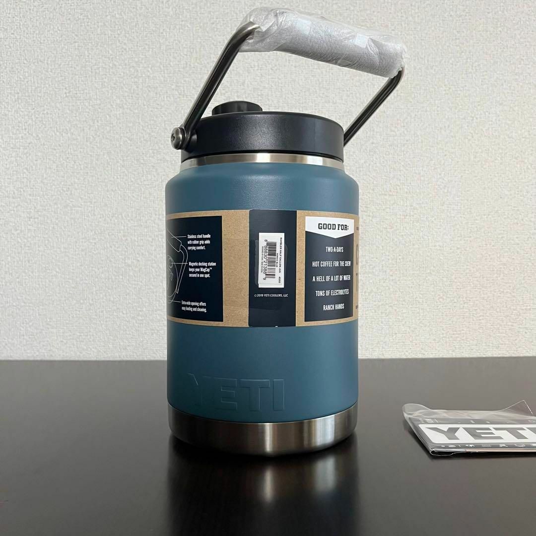 新品】YETI ノルディックブルー イエティ ハーフガロンジャグ 新品】YETI ノルディックブルー イエティ ハーフガロンジャグ