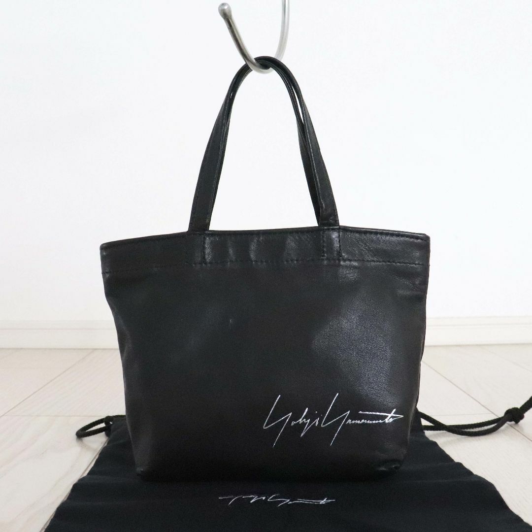 Yohji Yamamoto ヨウジヤマモト ノベルティ レザー ミニ バッグ Yohji Yamamoto ヨウジヤマモト ノベルティ レザー ミニ バッグ