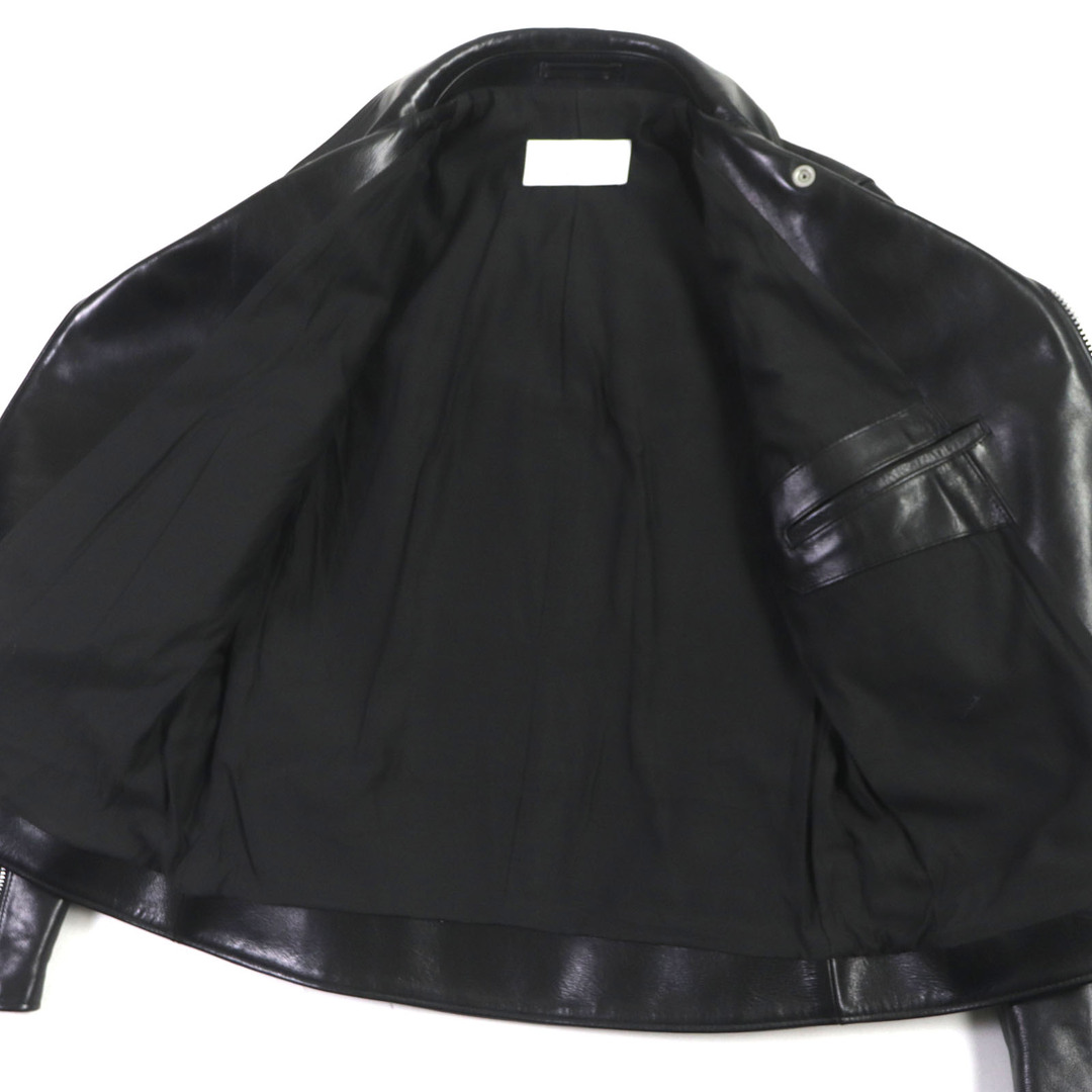 極美品▽KURO クロ 961804 ホースハイド 馬革 レザー ダブル 極美品▽KURO クロ 961804 ホースハイド 馬革 レザー ダブル