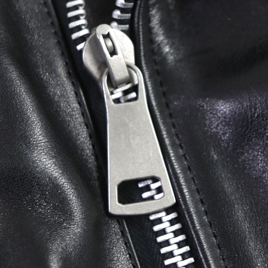 極美品▽KURO クロ 961804 ホースハイド 馬革 レザー ダブル 極美品▽KURO クロ 961804 ホースハイド 馬革 レザー ダブル