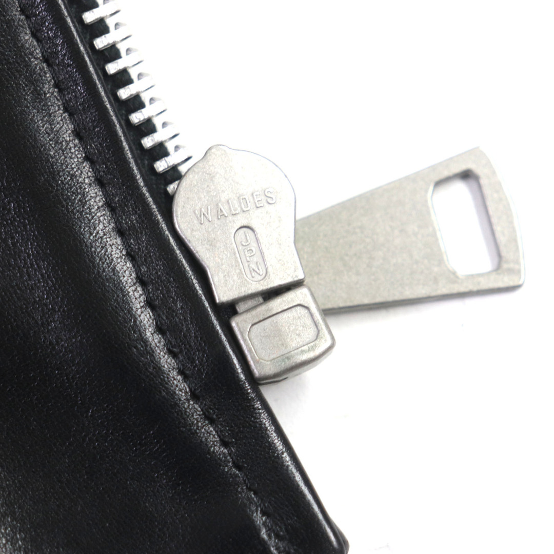 極美品▽KURO クロ 961804 ホースハイド 馬革 レザー ダブル 極美品▽KURO クロ 961804 ホースハイド 馬革 レザー ダブル