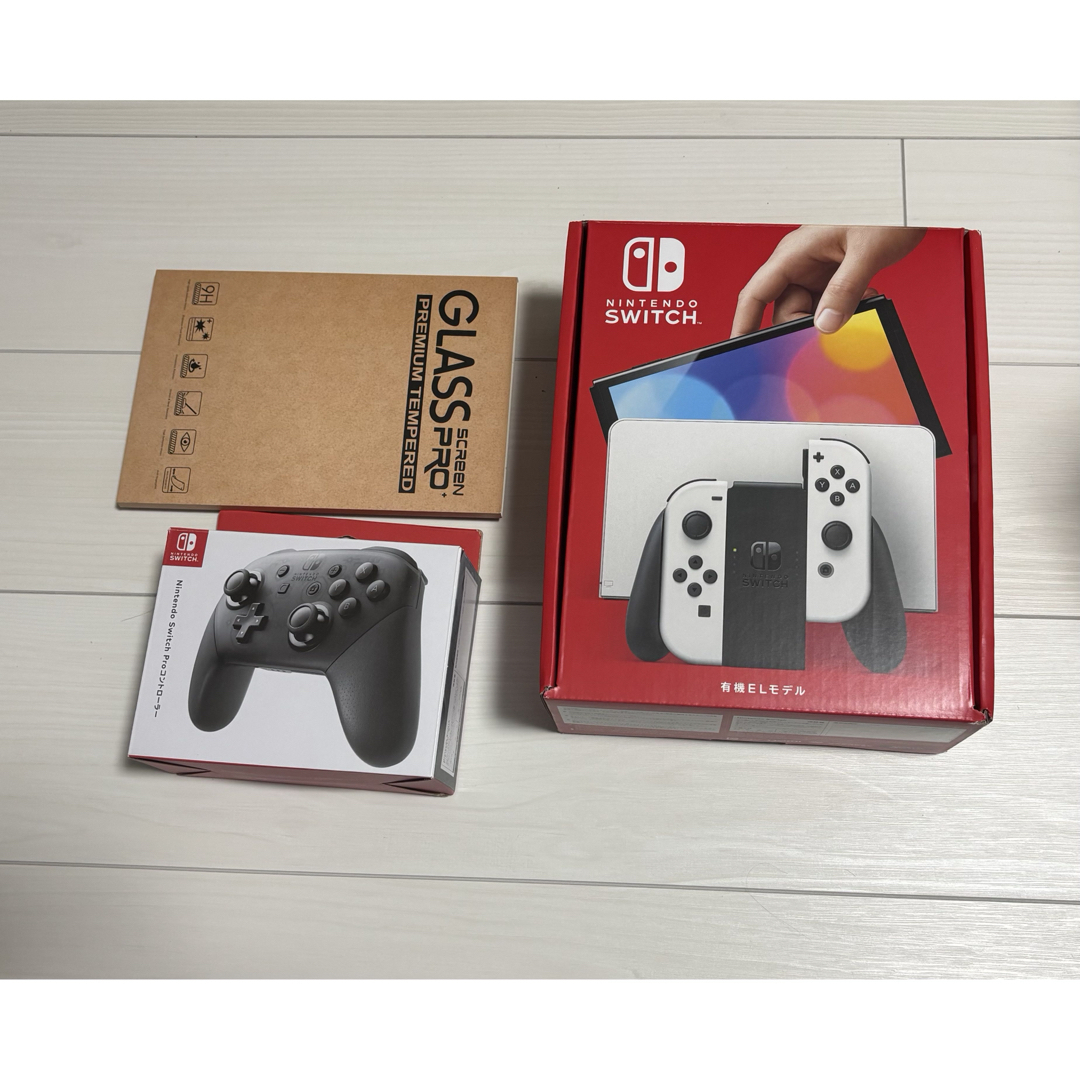 Nintendo Switch 有機EL プロコントローラー セット Nintendo Switch 有機EL プロコントローラー セット