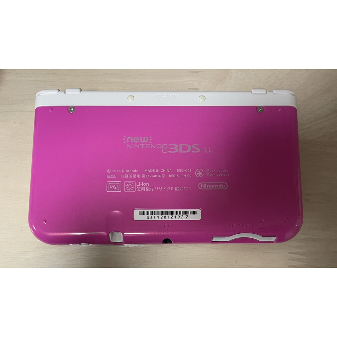極美品】Newニンテンドー3DS LL ピンク×ホワイト 箱付き 極美品】Newニンテンドー3DS LL ピンク×ホワイト 箱付き