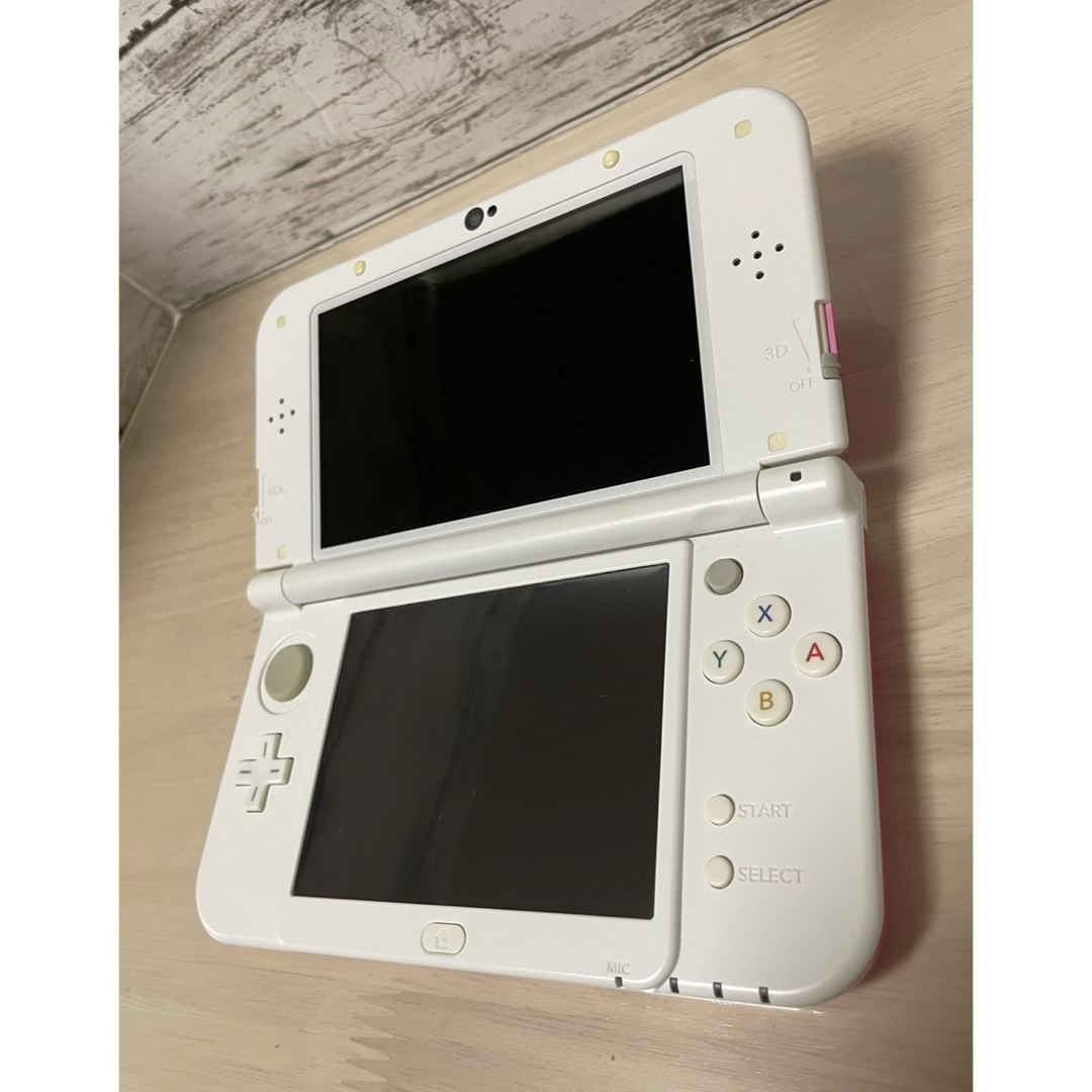 極美品】Newニンテンドー3DS LL ピンク×ホワイト 箱付き 極美品】Newニンテンドー3DS LL ピンク×ホワイト 箱付き