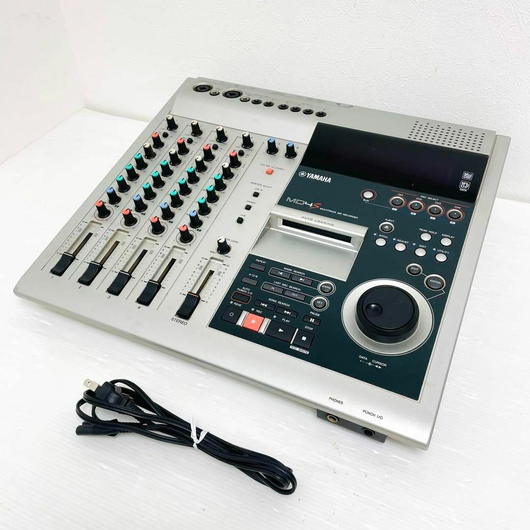 希少 動作品 YAMAHA MDマルチトラックレコーダー MD4S シルバー 希少 動作品 YAMAHA MDマルチトラックレコーダー MD4S シルバー