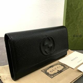 GUCCI - 送料込み! 未使用品 GUCCI 長財布 598206 ブラック GUCCI - 送料込み! 未使用品 GUCCI 長財布 598206 ブラック