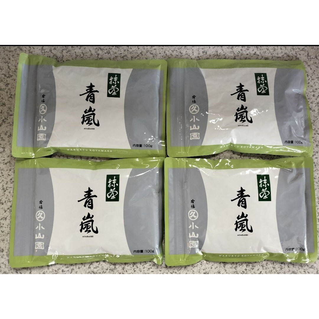 宇治 丸久小山園 薄茶 抹茶 青嵐100g袋入【4袋セット】匿名配送 宇治 丸久小山園 薄茶 抹茶 青嵐100g袋入【4袋セット】匿名配送