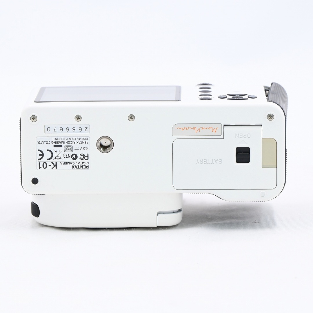 PENTAX K-01 ボディ ホワイト ブラック PENTAX K-01 ボディ ホワイト ブラック