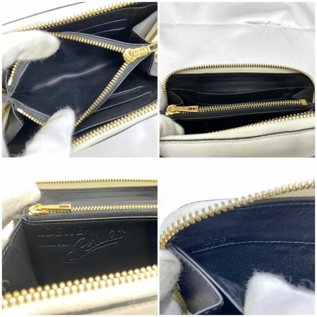 LOEWE - ロエベ コインケース ホワイト パウラズ イビザ 財布 LOEWE - ロエベ コインケース ホワイト パウラズ イビザ 財布