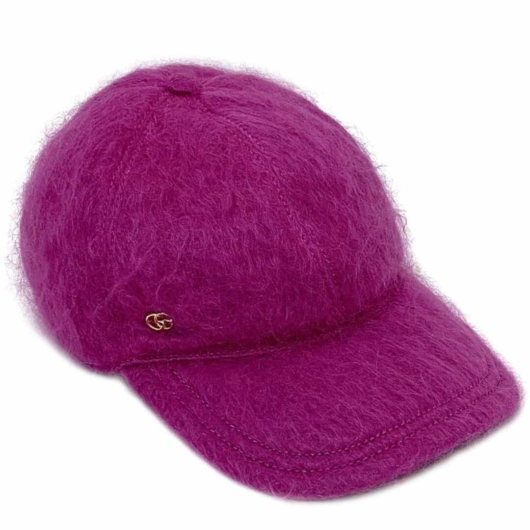 GUCCI - グッチ キャップ パープル GG マーモント 729349 3HANB GUCCI - グッチ キャップ パープル GG マーモント 729349 3HANB
