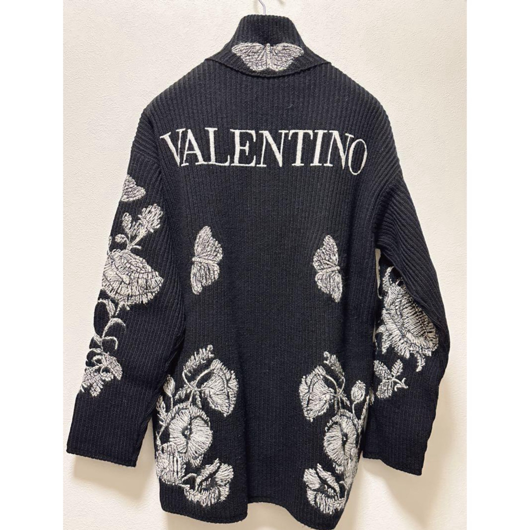 高級感 valentino メンズ 定価18万 ウールボーダーニット 高級感 valentino メンズ 定価18万 ウールボーダーニット