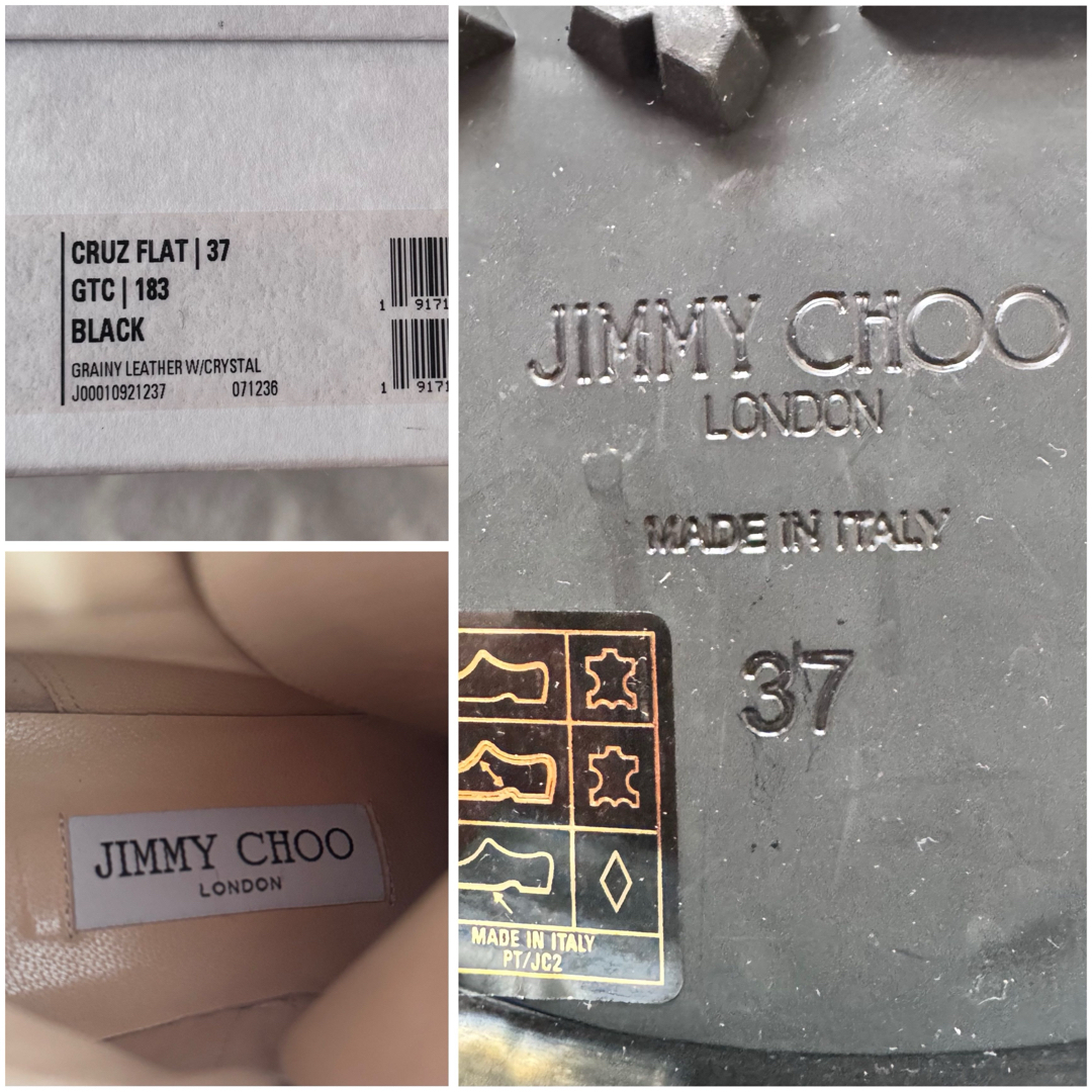 JIMMY CHOO - ジミーチュウ 美品 CRUZ FLAT コンバット ブーツ JIMMY CHOO - ジミーチュウ 美品 CRUZ FLAT コンバット ブーツ