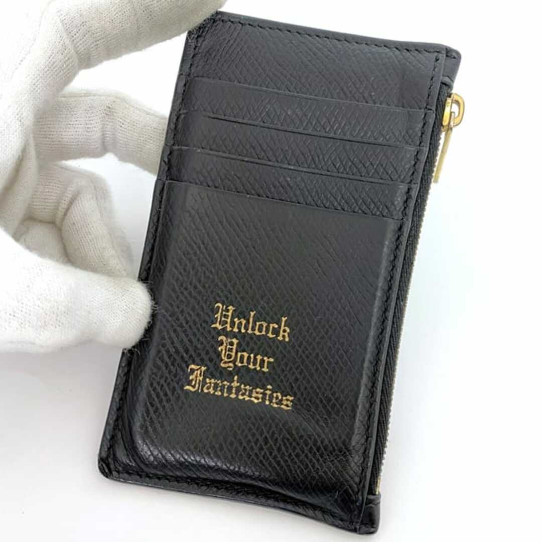 CELINE - セリーヌ カードホルダー コインケース ブラック CELINE - セリーヌ カードホルダー コインケース ブラック