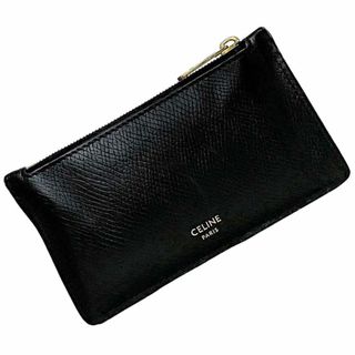 CELINE - セリーヌ カードホルダー コインケース ブラック CELINE - セリーヌ カードホルダー コインケース ブラック