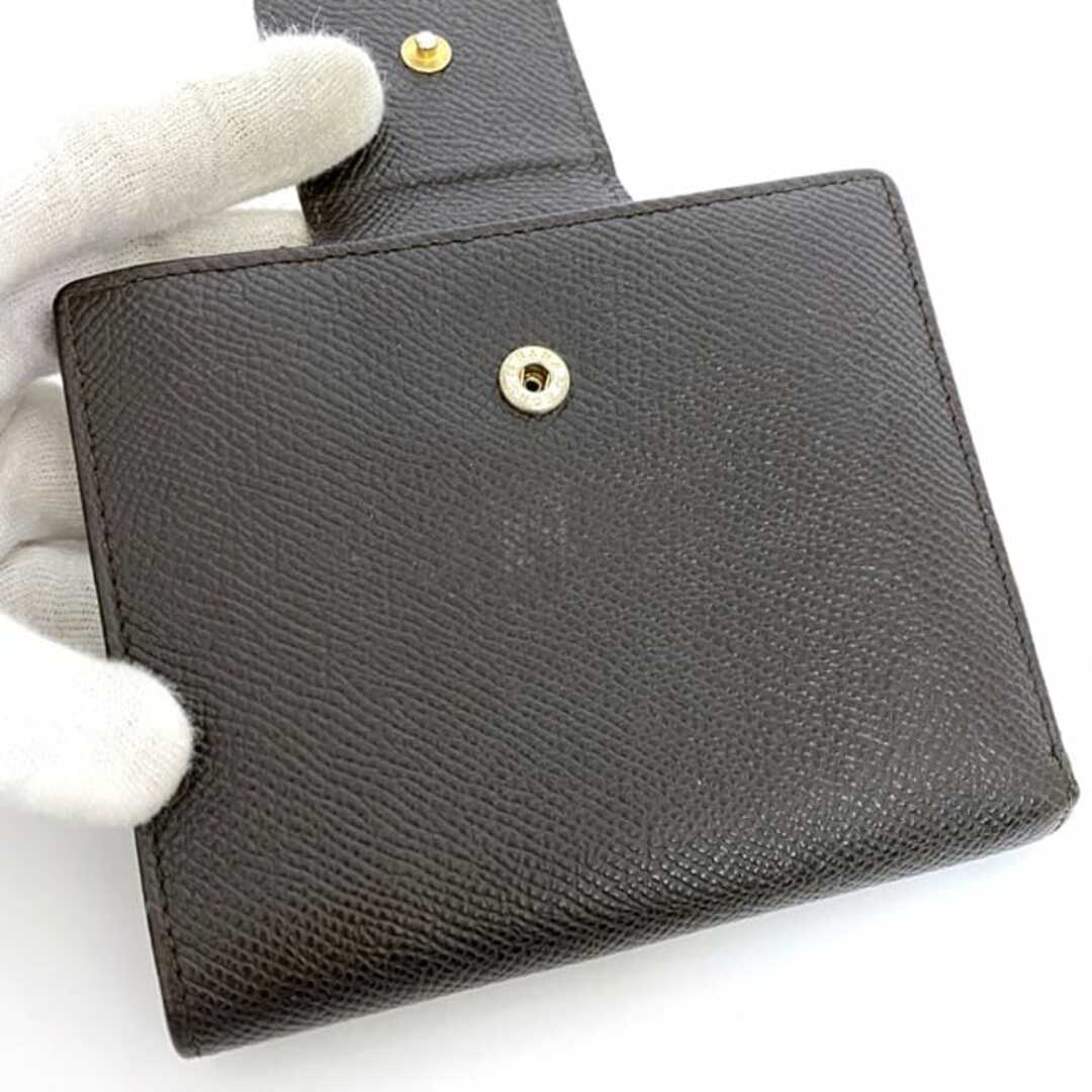 BVLGARI - ブルガリ 二つ折り 財布 ブラウン ブルガリブルガリ BVLGARI - ブルガリ 二つ折り 財布 ブラウン ブルガリブルガリ