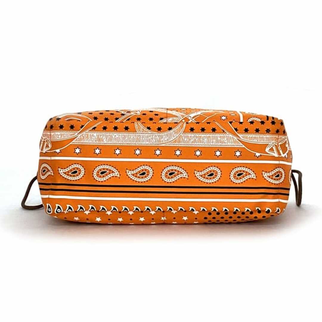 HERMES - エルメス 巾着 ポーチ フールビ 25 オレンジ 美品 HERMES - エルメス 巾着 ポーチ フールビ 25 オレンジ 美品
