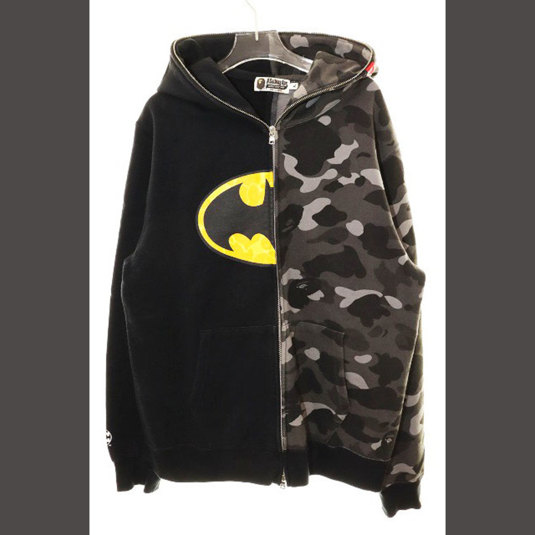 A BATHING APE × DC バットマン カモ フルジップ フーディ A BATHING APE × DC バットマン カモ フルジップ フーディ