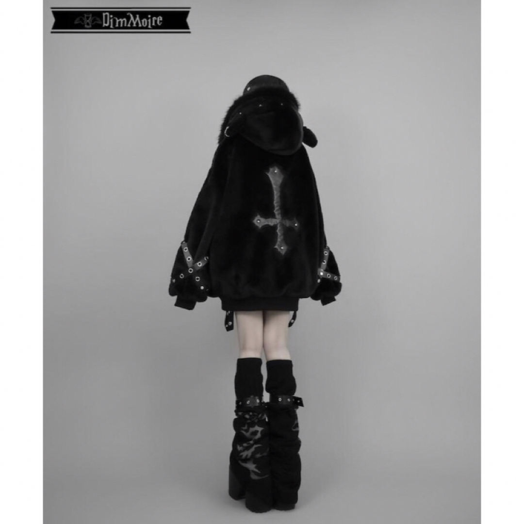 DimMoire BABY SHEEPファーパーカーII【Black】 レフレム DimMoire BABY SHEEPファーパーカーII【Black】 レフレム