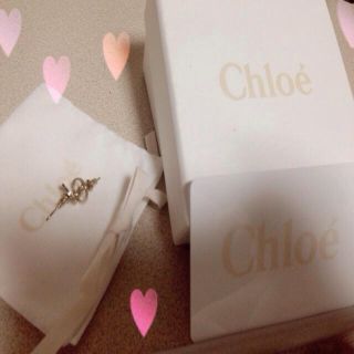 クロエ(Chloe)のChloe ロゴピアス(ピアス)