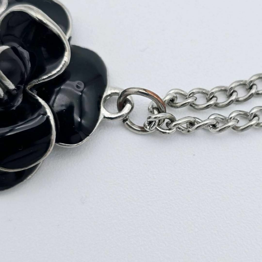 ブランド雑貨総合 CHANEL - ブラック ココマーク カメリア ネックレス ☆CHANEL☆ ネックレス、ペンダント、チョーカー