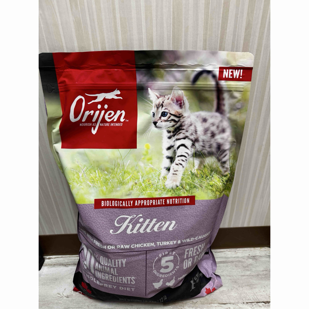 オリジン Orijen Kitten キトゥン ドライキャットフード 5.4kg その他のペット用品(ペットフード)の商品写真