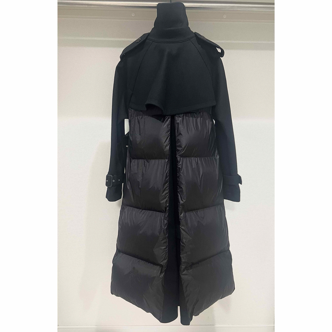 sacai - sacai Wool Melton x Padded Coat サカイ コートの通販 sacai - sacai Wool Melton x Padded Coat サカイ コートの通販