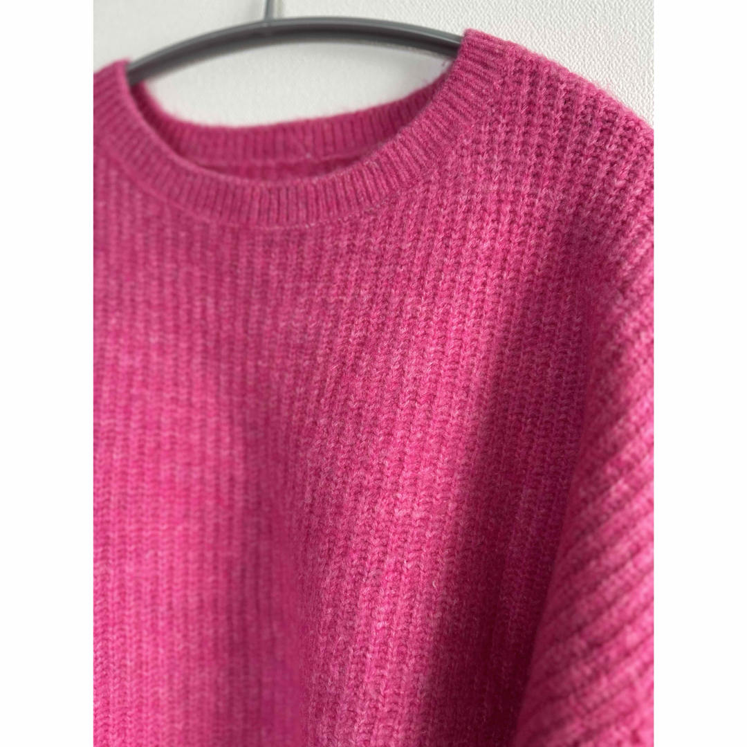 GAP - 未使用 GAP ピンク ニット セーター 長袖 オーバーサイズ GAP - 未使用 GAP ピンク ニット セーター 長袖 オーバーサイズ